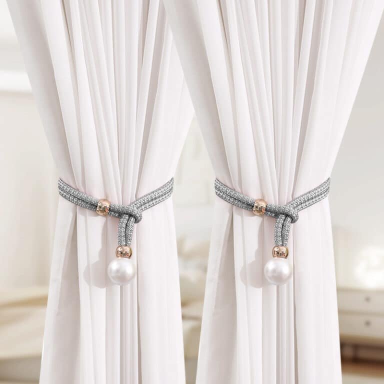 1 pair silver gray